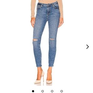 Lovers and Friends Revolve Ricky Medium Wash Distressed 29